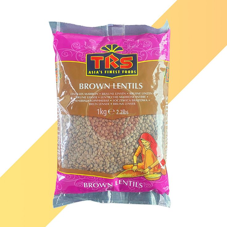 Alibaba Brown Lentils – 1kg Pack (Set of 10)