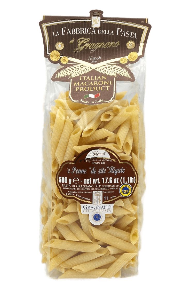 Divella 27 Penne Zita Rigate (Ribbed Penne) 500g