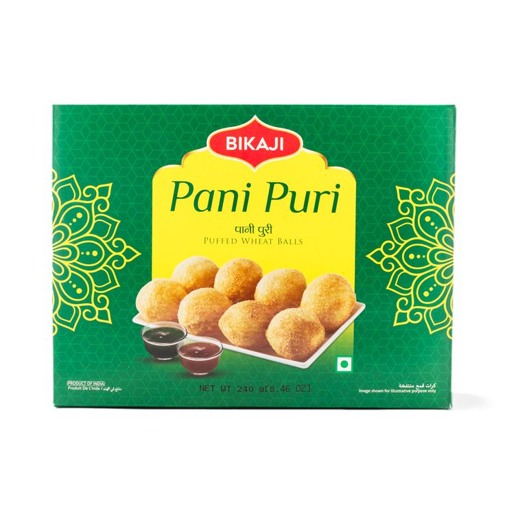 Panipuri with Masala – 260g Pack (Set of 50)